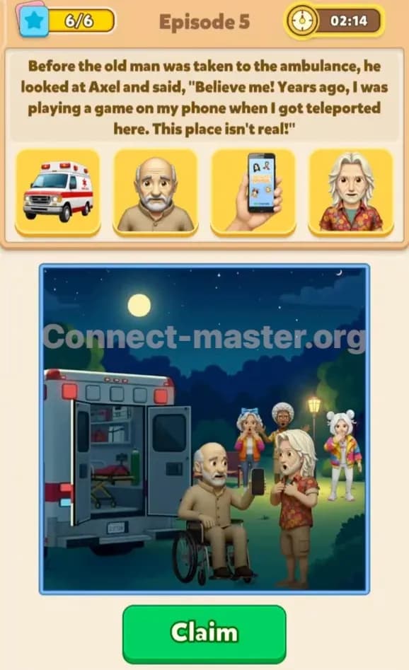 Connect Master Story Mode Answer Arcade Room Episode 5