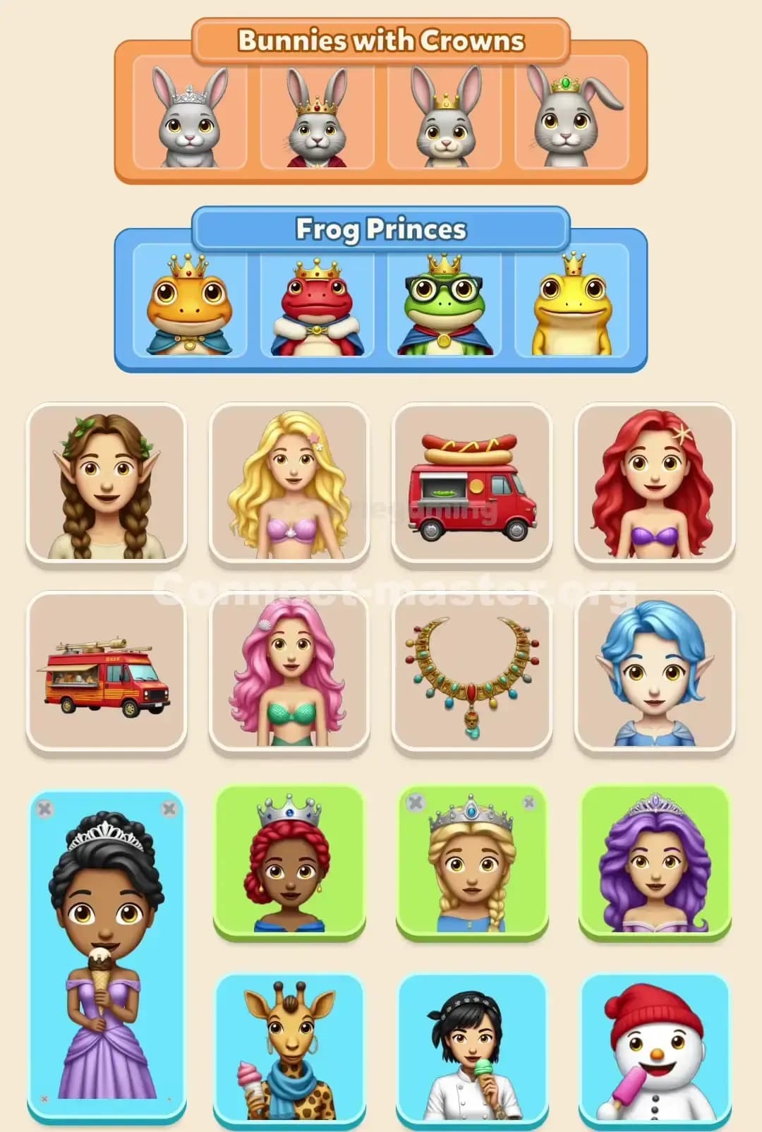 Connect Master Level 54 Solution 3