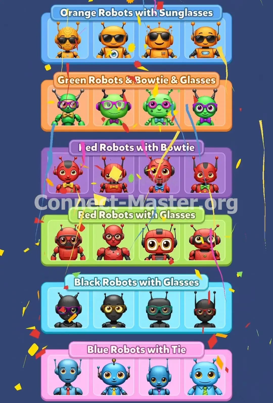 Connect Master Level 1284 Screenshot
