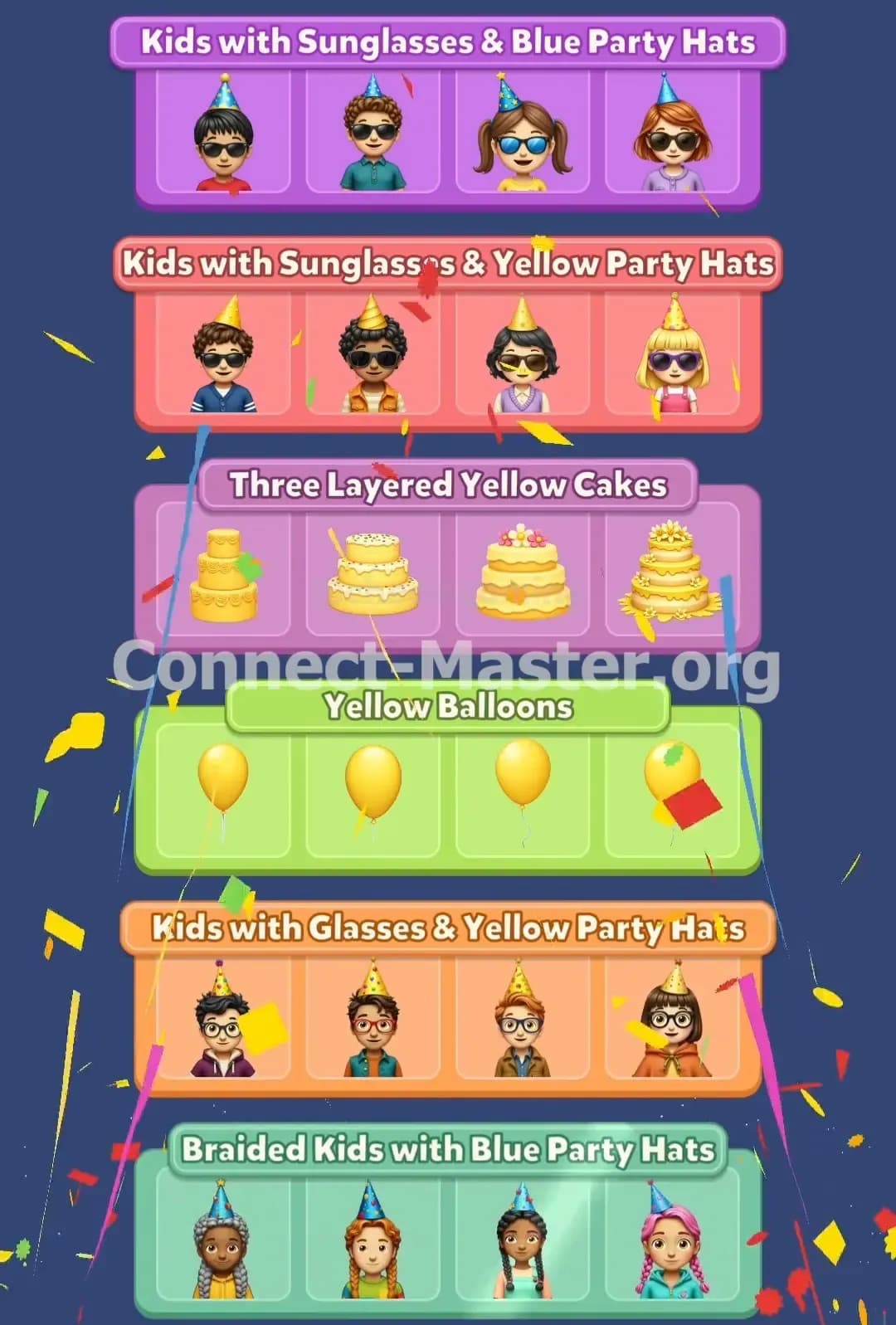 Connect Master Level 1264 Screenshot