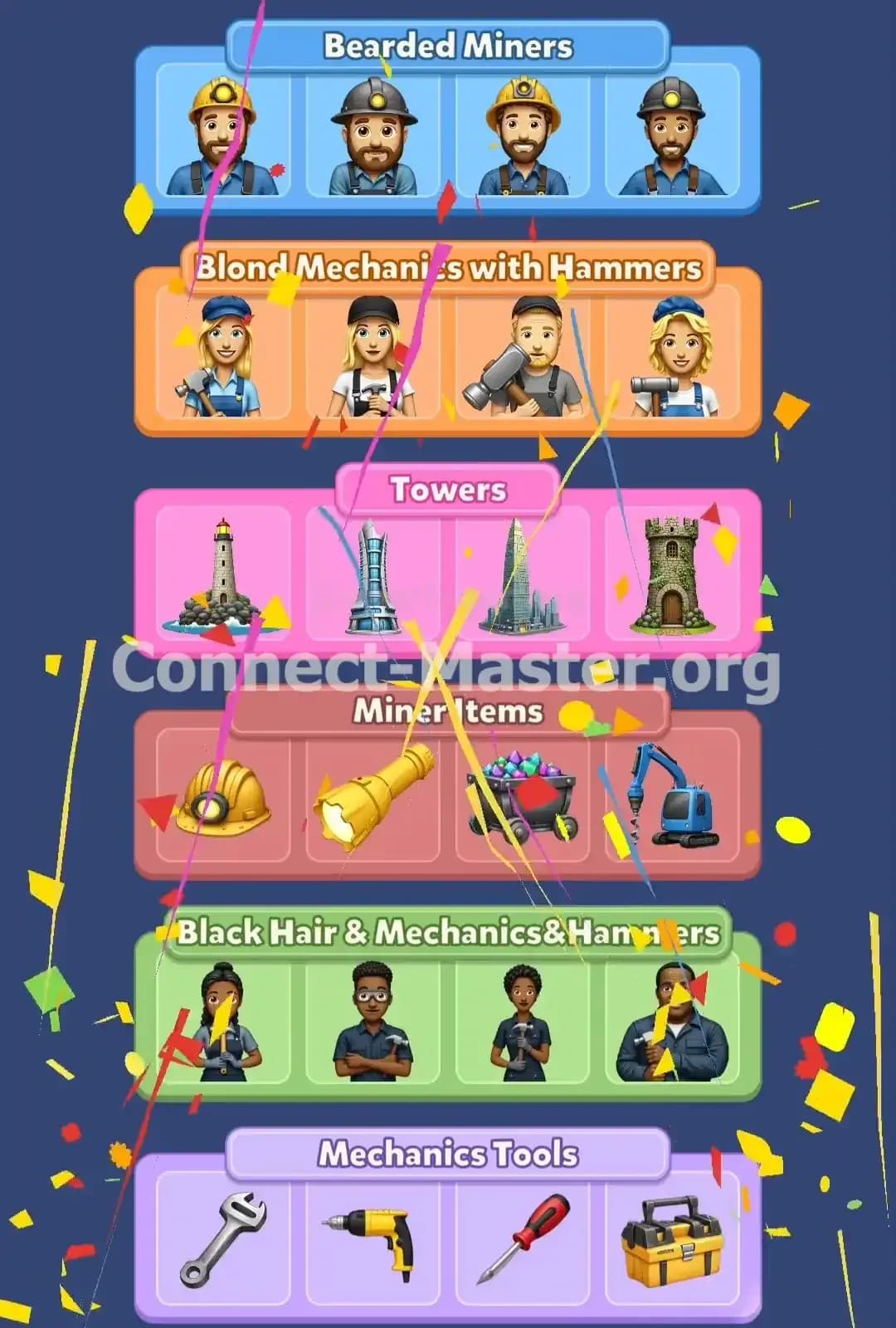 Connect Master Level 1407 Screenshot