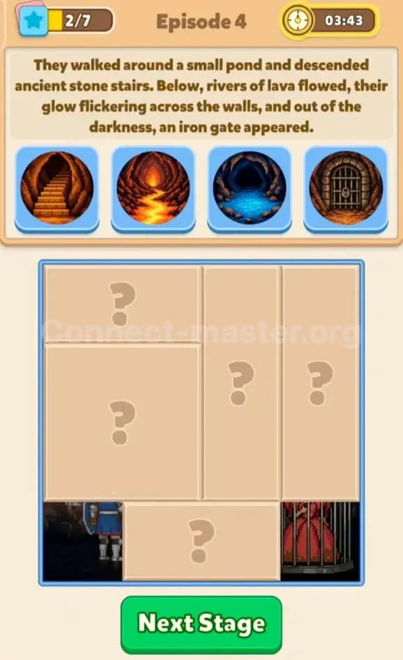 Connect Master Story Answer Arcade Room Episode 4 Stage 2