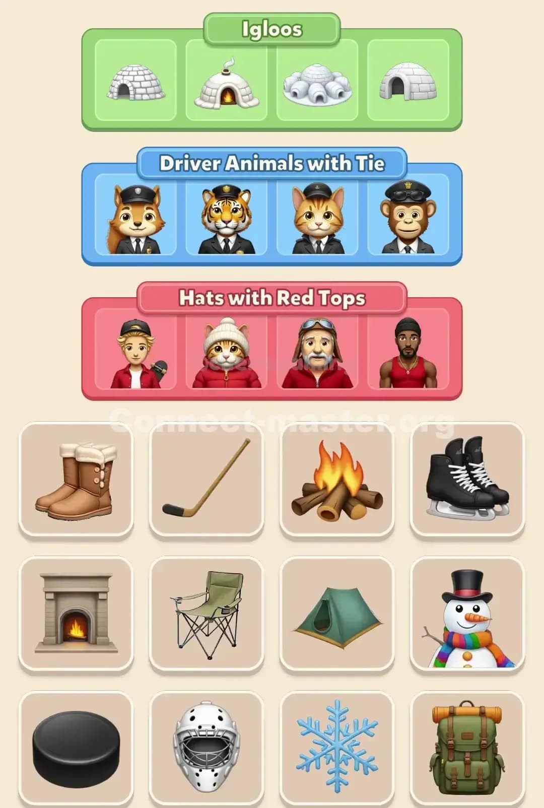 Connect Master Level 29 Solution 3