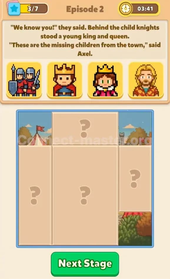 Connect Master Story Answer Arcade Room Episode 2 Stage 3