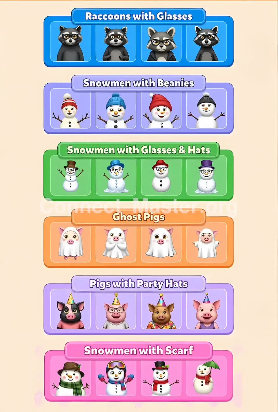 Connect Master Level 828 Screenshot