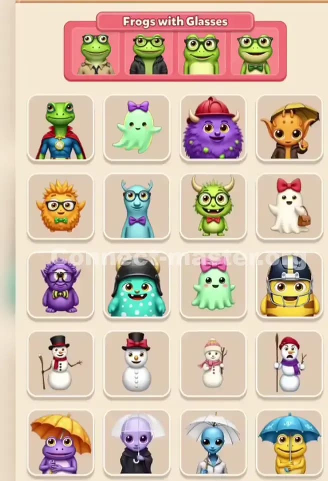 Connect Master Level 349 Solution 1