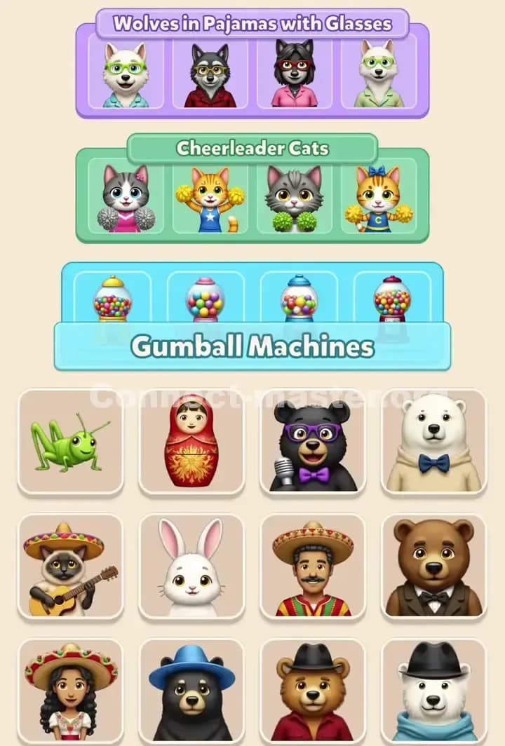 Connect Master Level 223 Solution 3