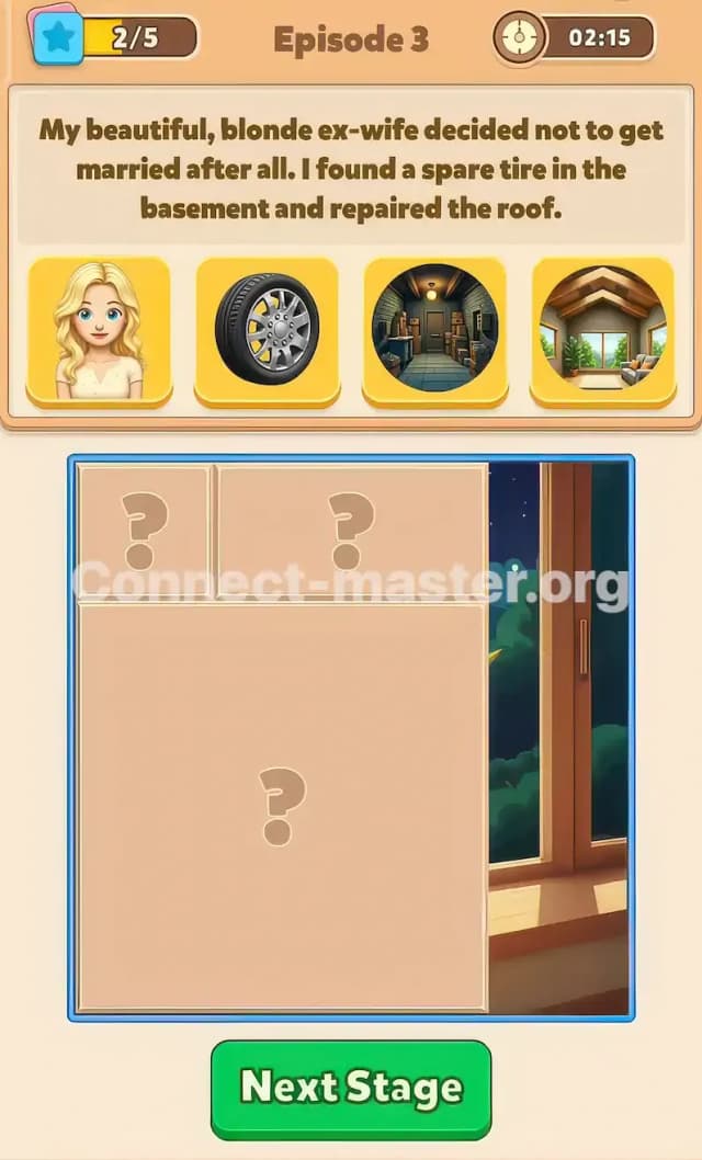 Connect Master Story Answer The Black Cat Episode 3 Stage 2