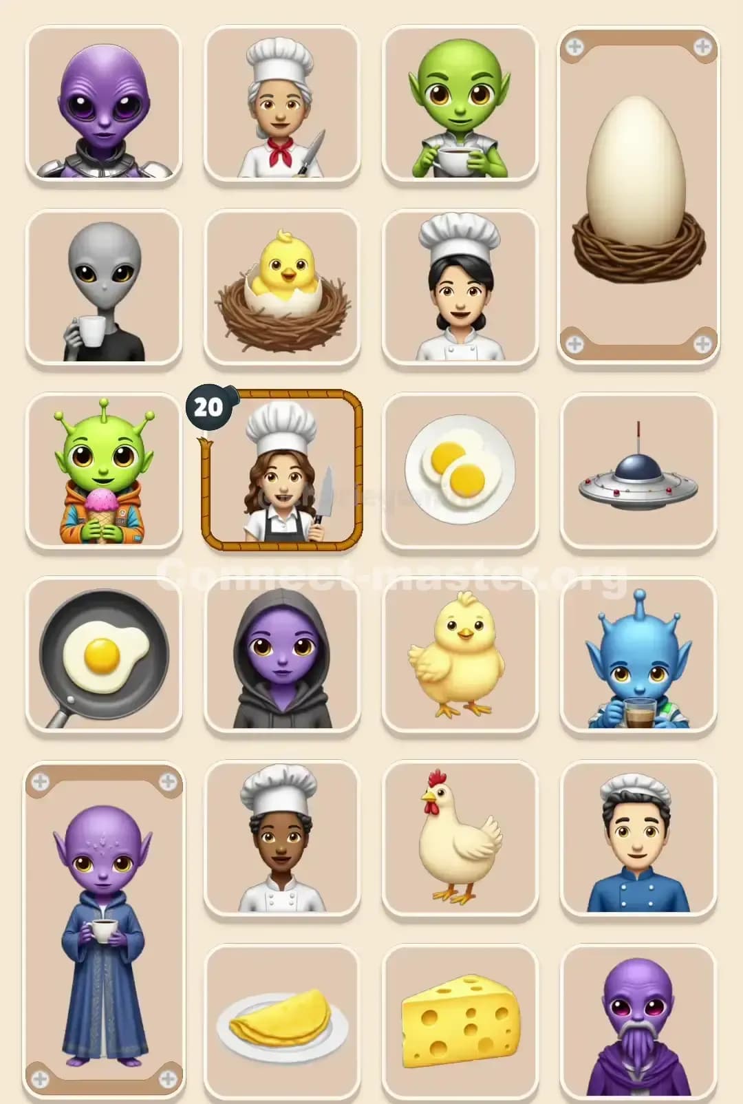 Connect Master Level 75 Solution 1