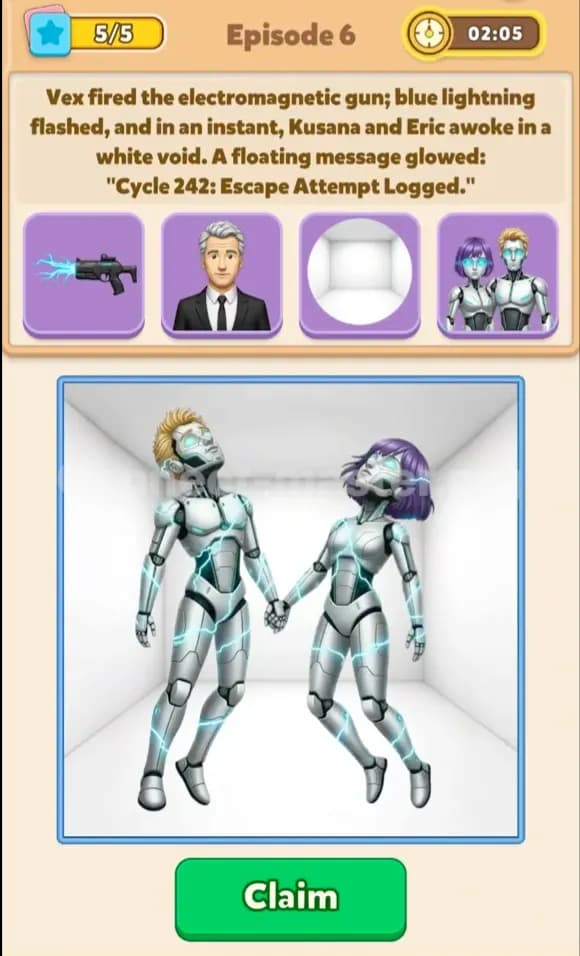 Connect Master Story Mode Answer Out of Control Episode 6