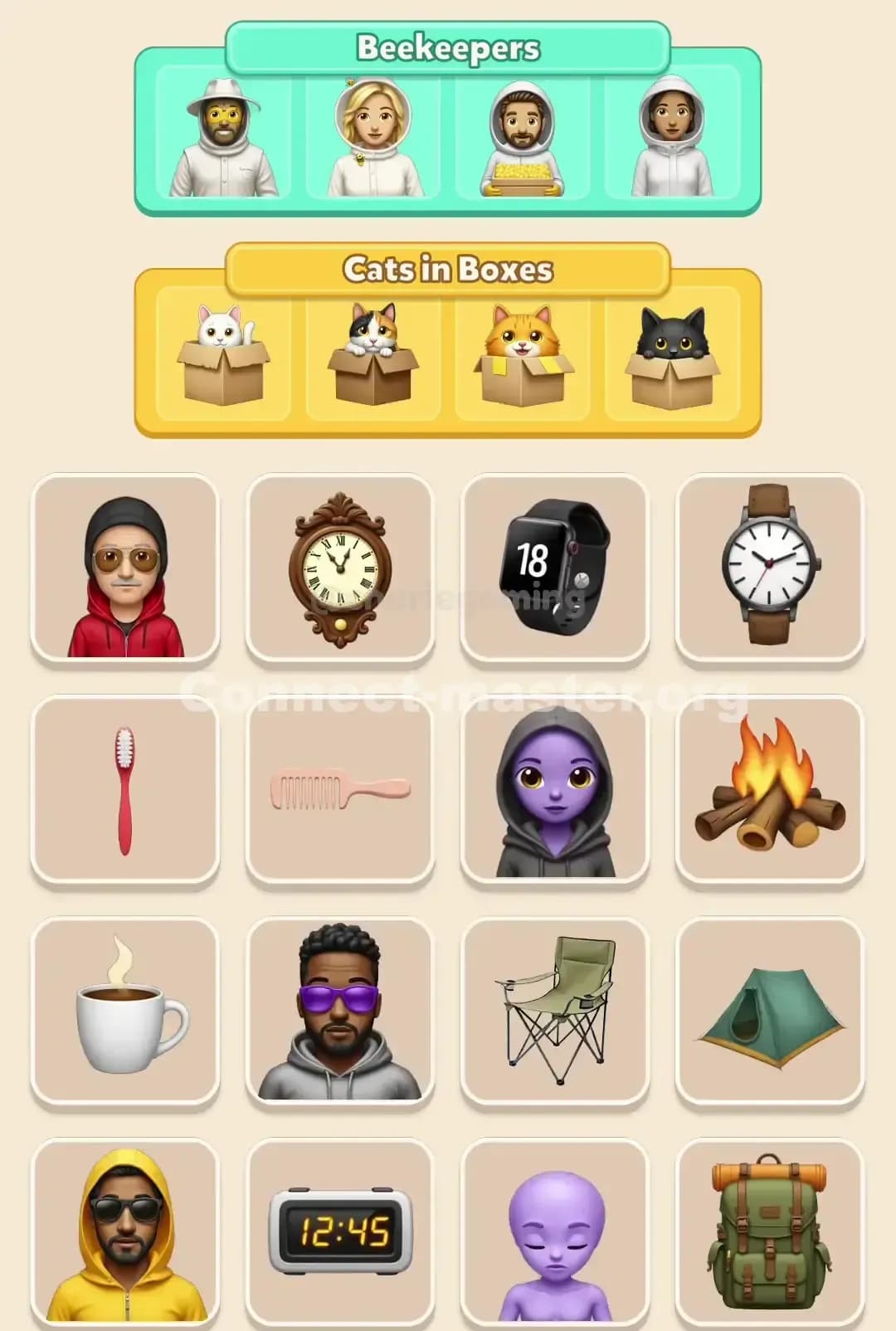 Connect Master Level 117 Solution 3