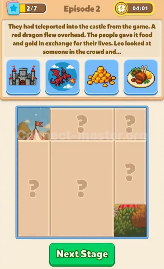 Connect Master Story Answer Arcade Room Episode 2 Stage 2