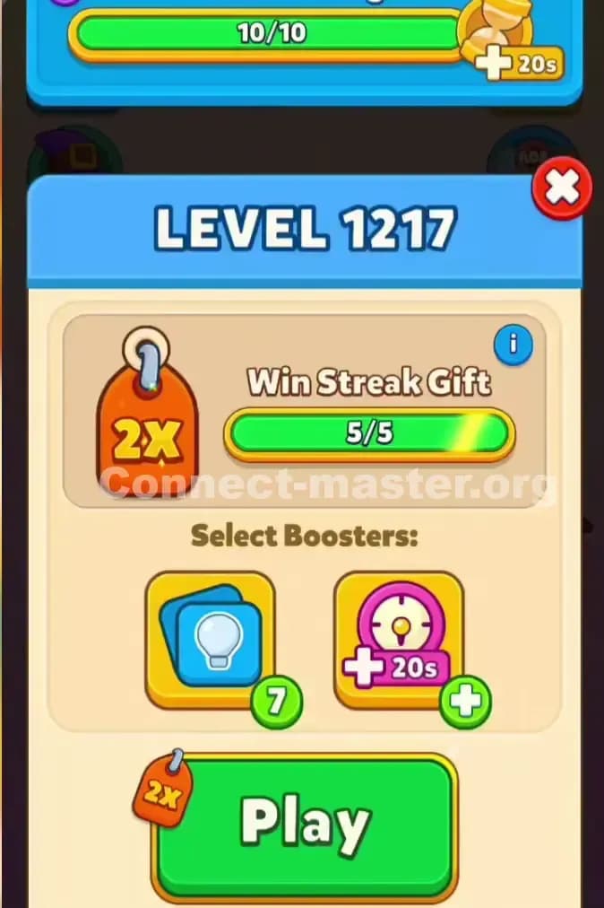 Connect Master Level 1217 Solution 1