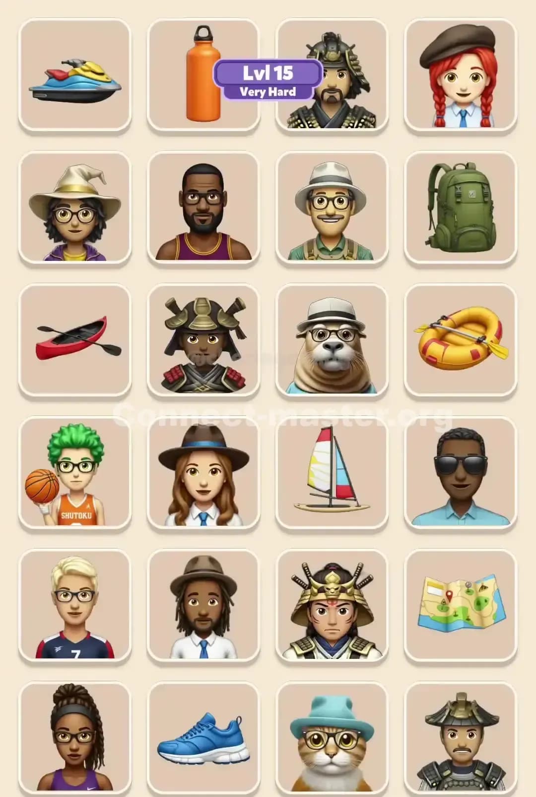 Connect Master Level 15 Solution 1