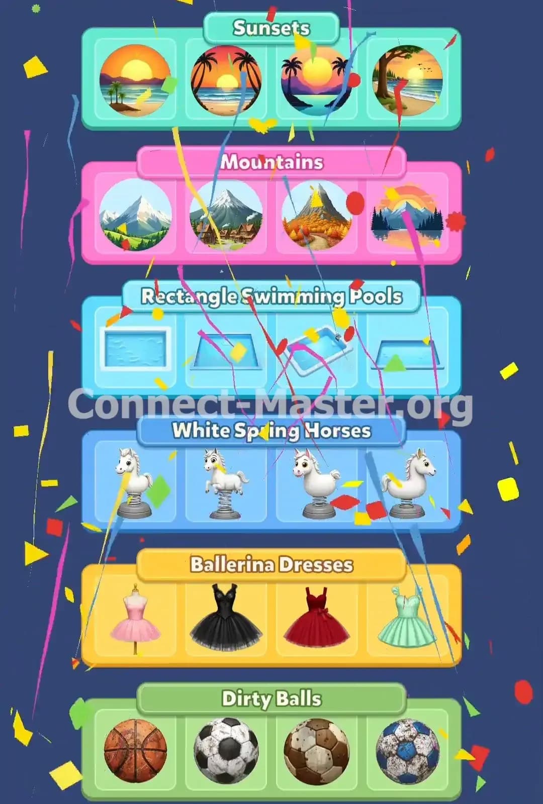 Connect Master Level 1506 Screenshot