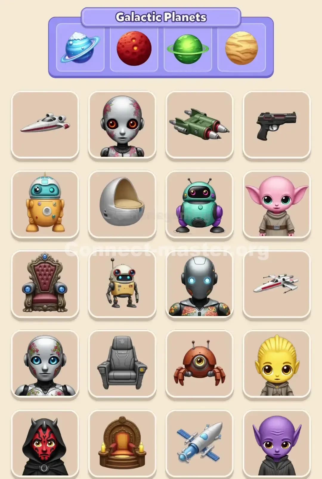 Connect Master Level 67 Solution 2