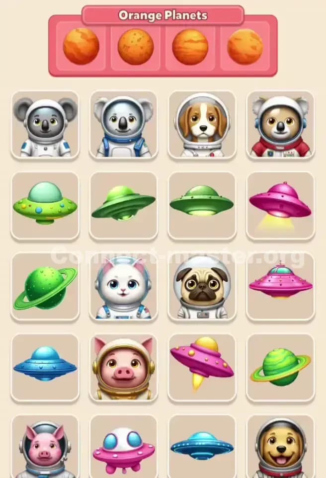 Connect Master Level 399 Solution 1