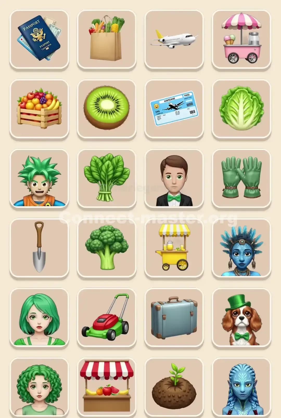 Connect Master Level 25 Solution 1