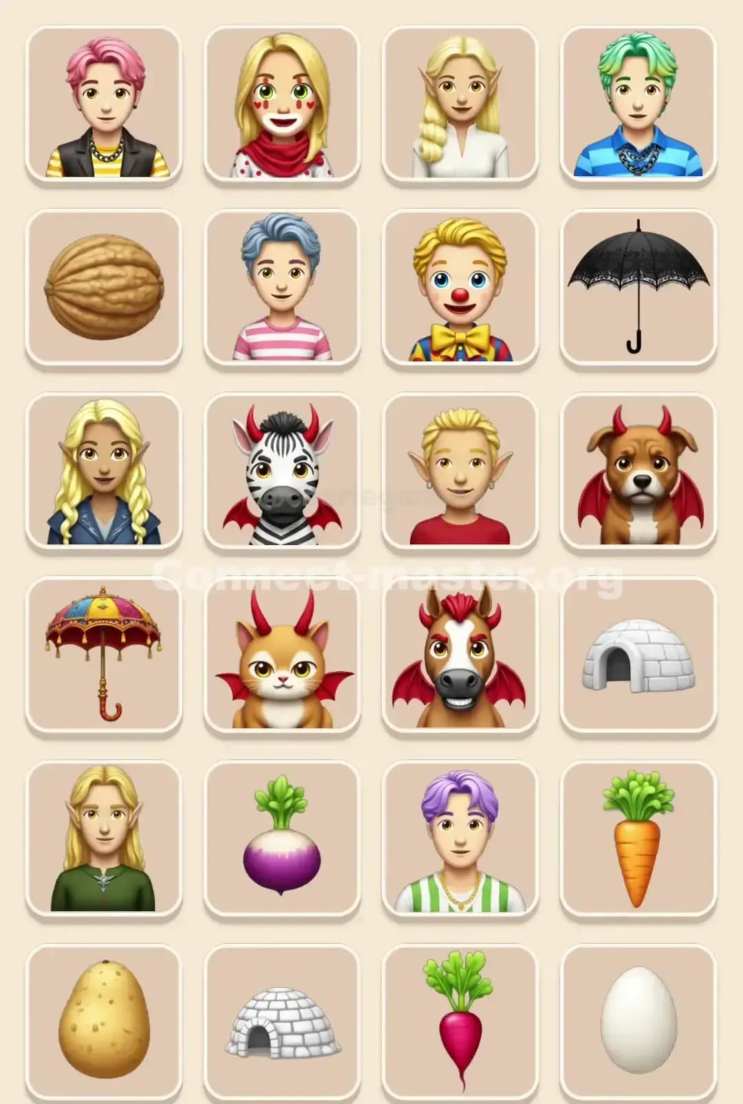 Connect Master Level 194 Solution 1