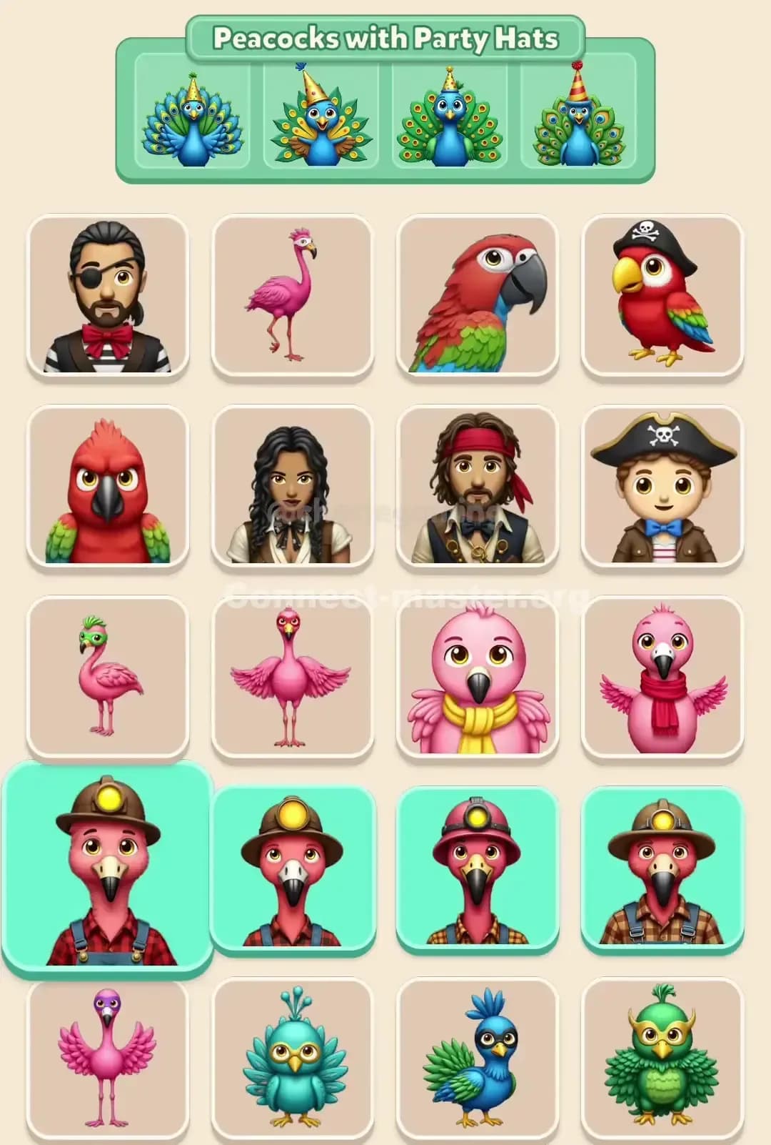 Connect Master Level 584 Solution 3