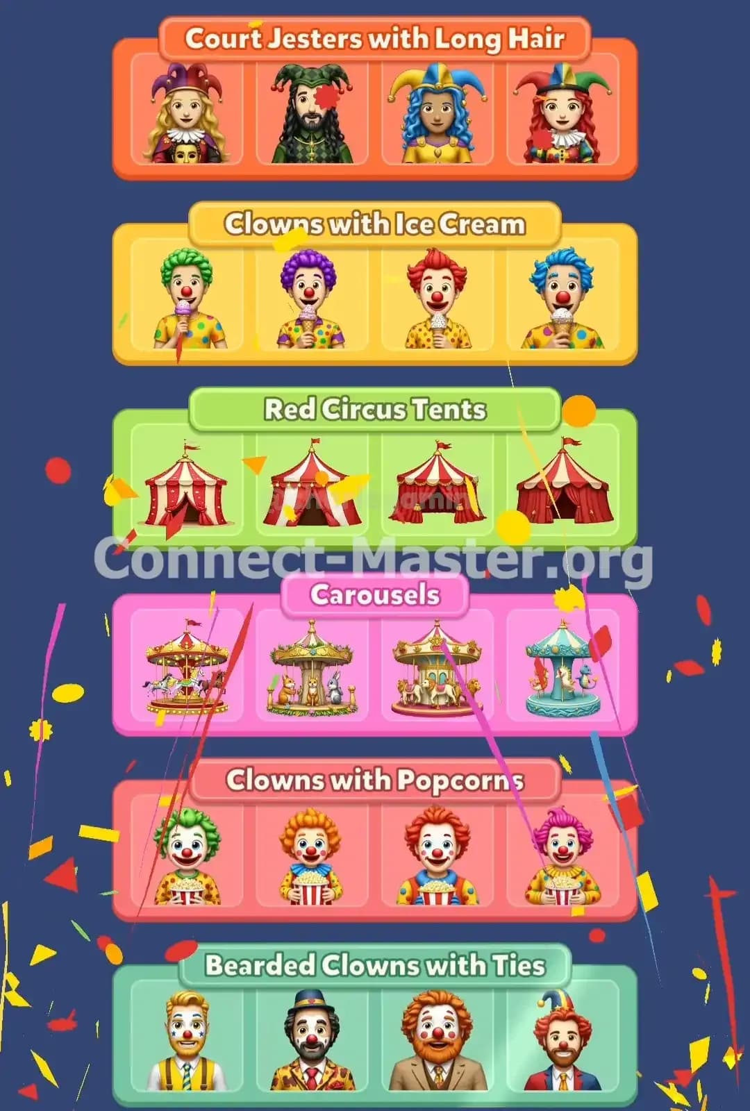 Connect Master Level 1443 Screenshot