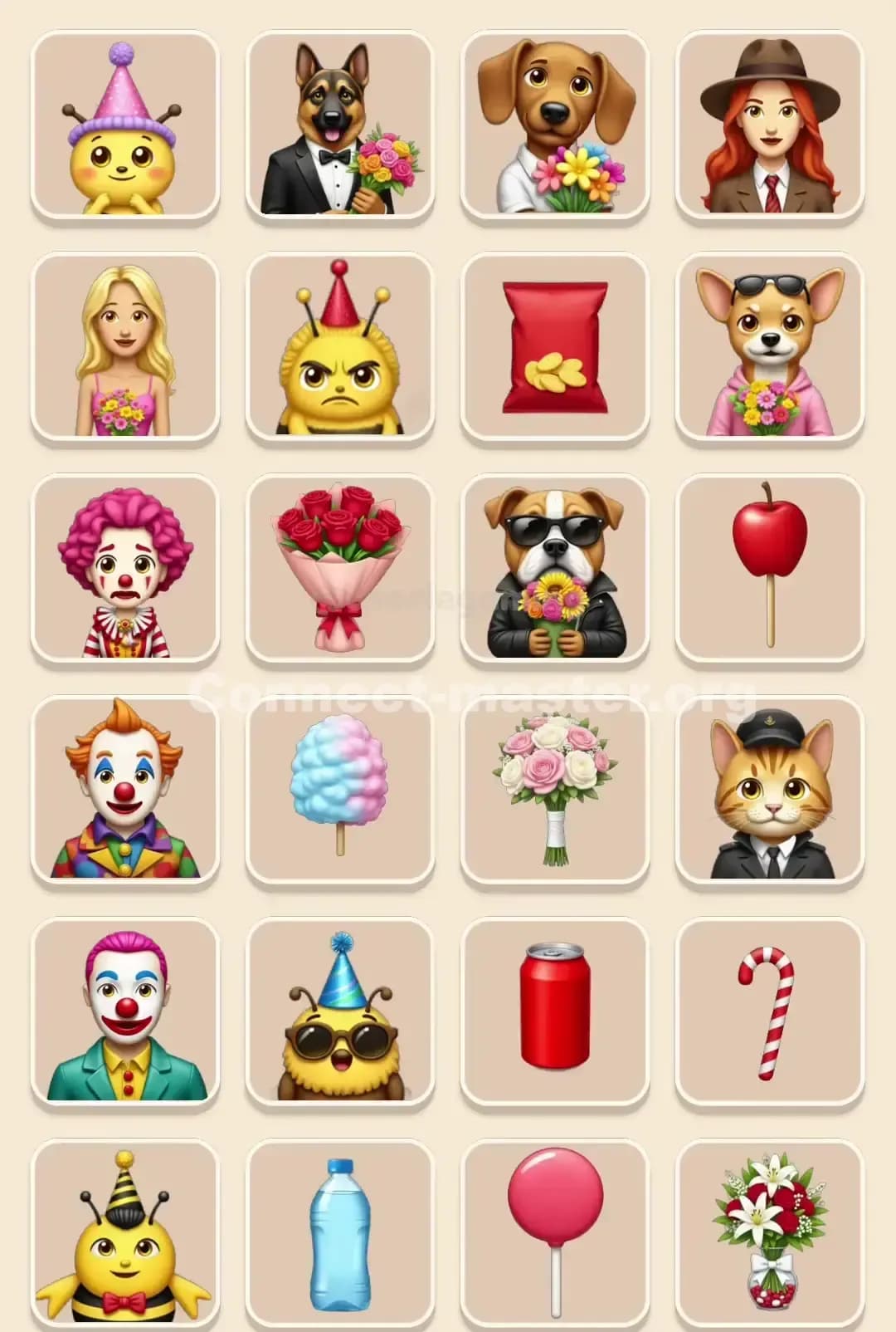 Connect Master Level 122 Solution 1