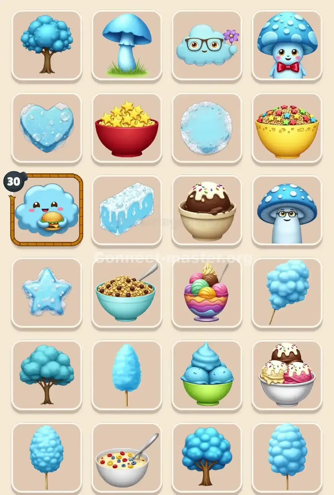 Connect Master Level 738 Solution 1