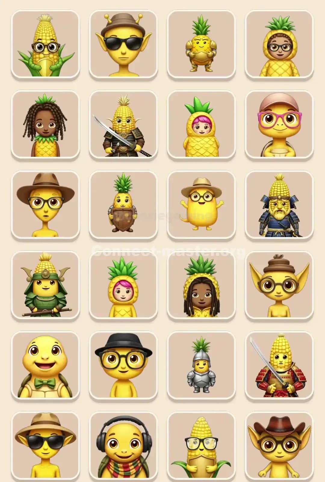 Connect Master Level 594 Solution 1