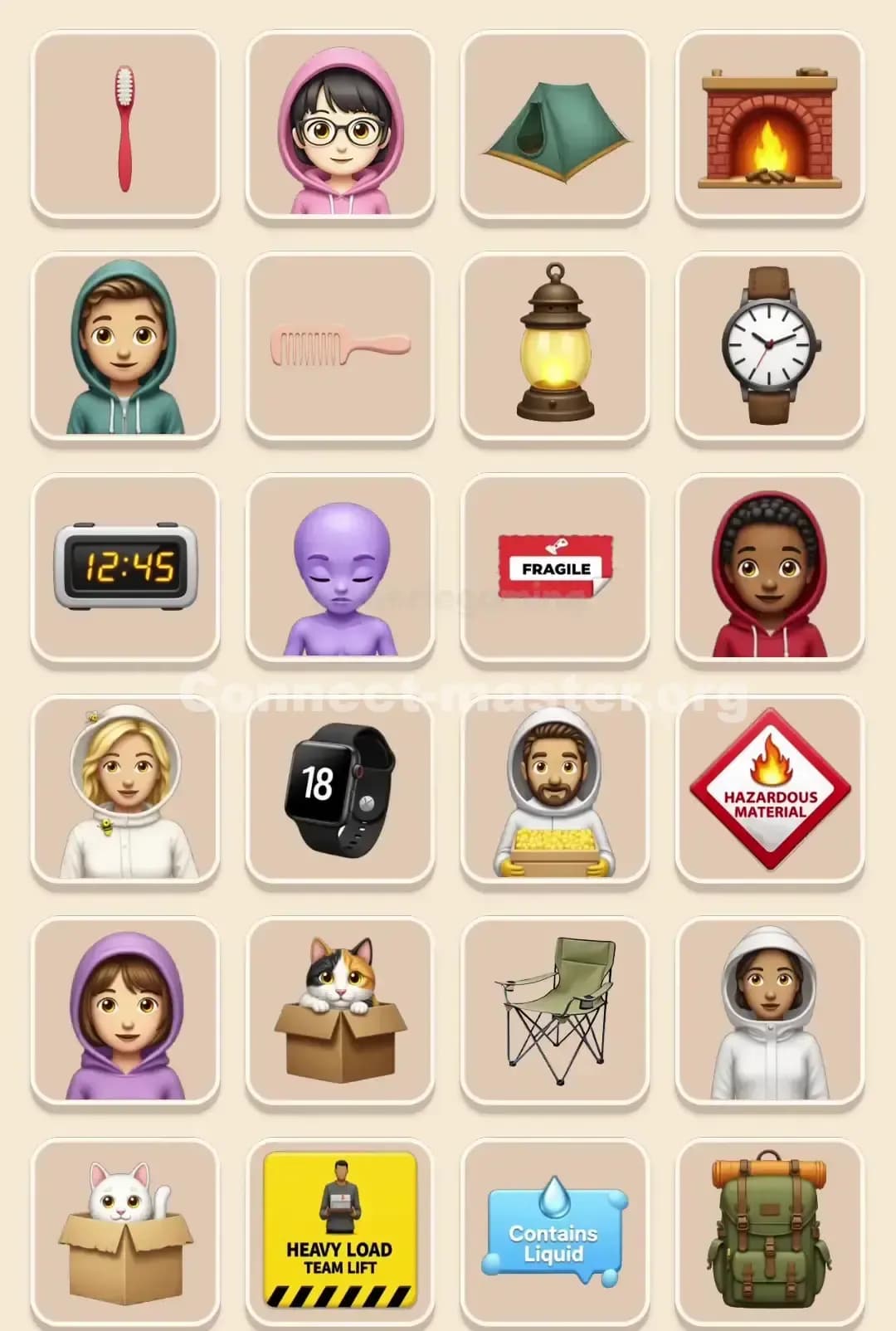 Connect Master Level 117 Solution 1