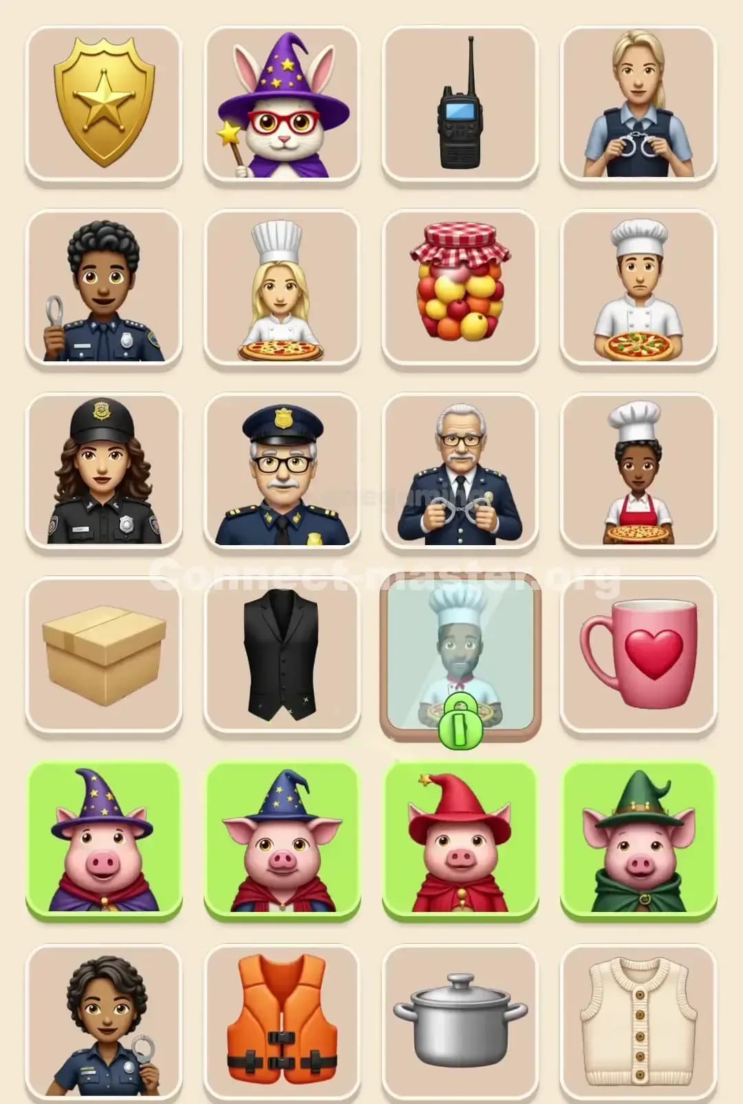 Connect Master Level 190 Solution 2