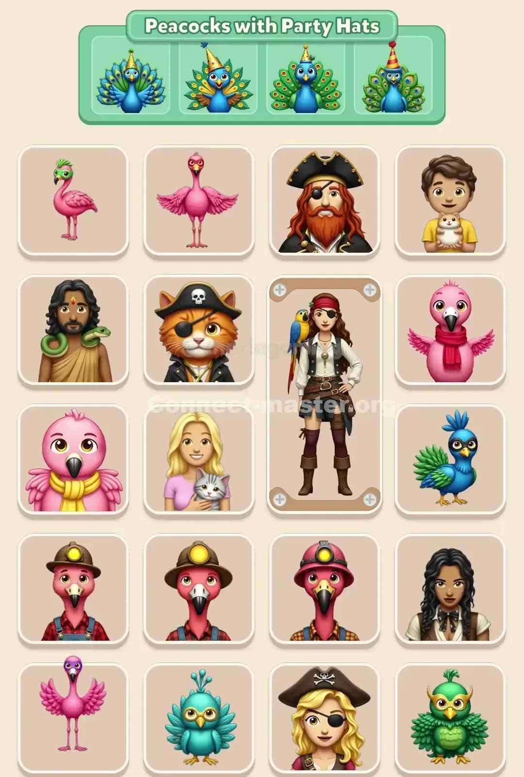 Connect Master Level 584 Solution 2