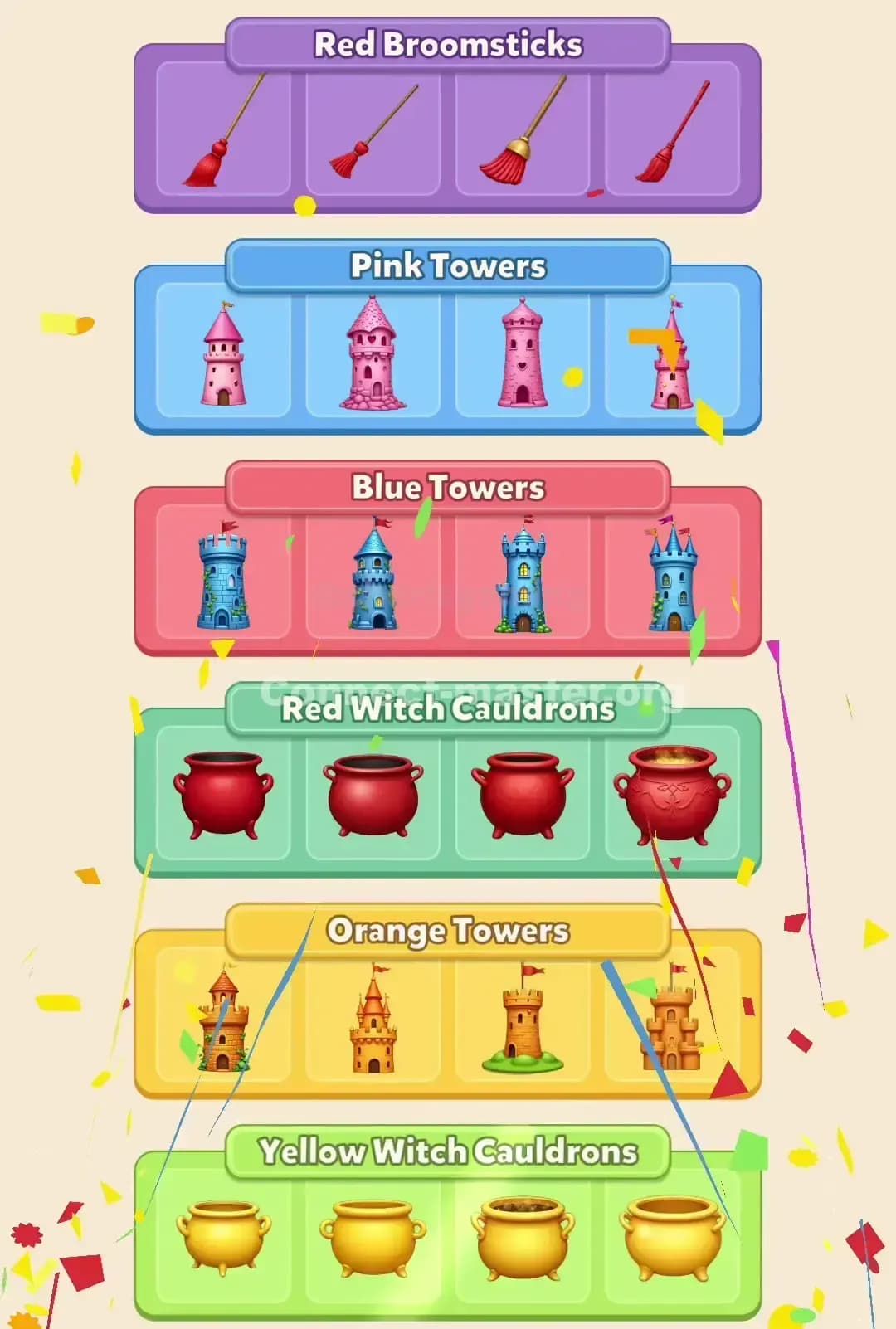 Connect Master Level 729 Screenshot