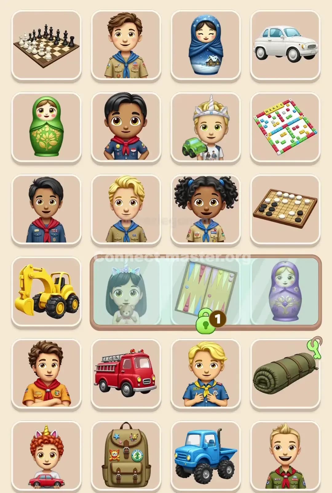 Connect Master Level 697 Solution 2