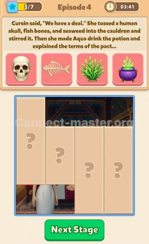 Connect Master Story Answer The Deepest Sacrifice Episode 4 Stage 3
