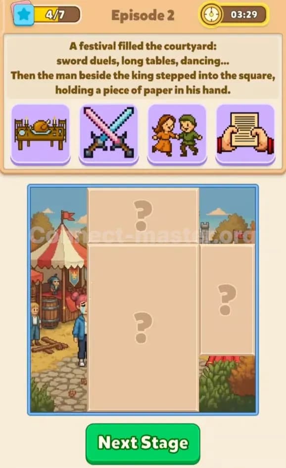 Connect Master Story Answer Arcade Room Episode 2 Stage 4
