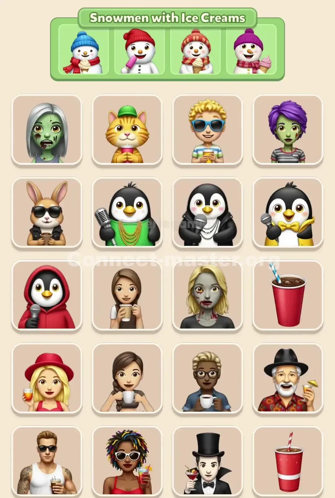 Connect Master Level 115 Solution 3