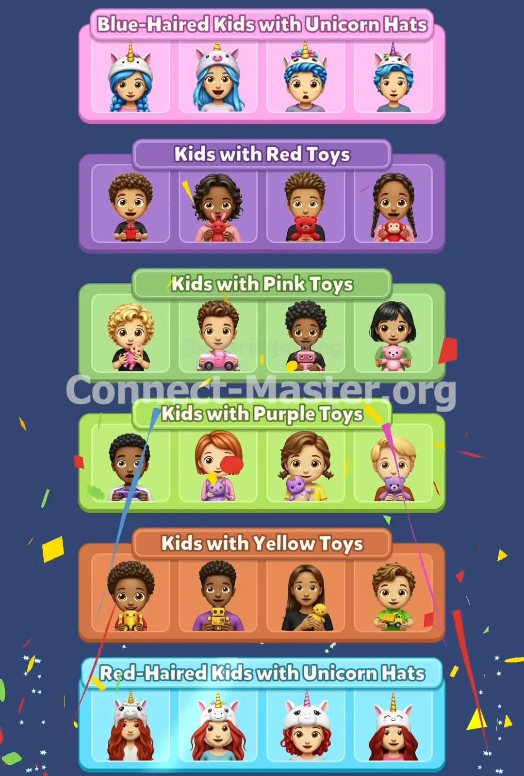 Connect Master Level 1259 Gameplay
