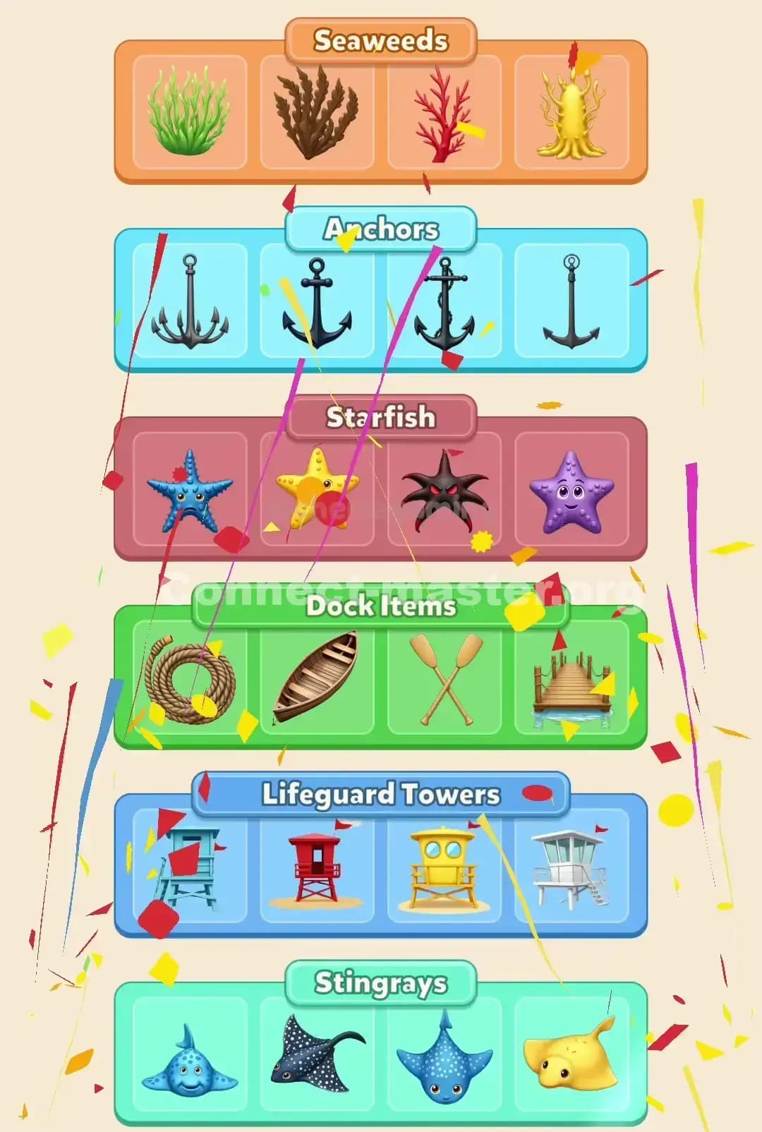 Connect Master Level 206 Screenshot