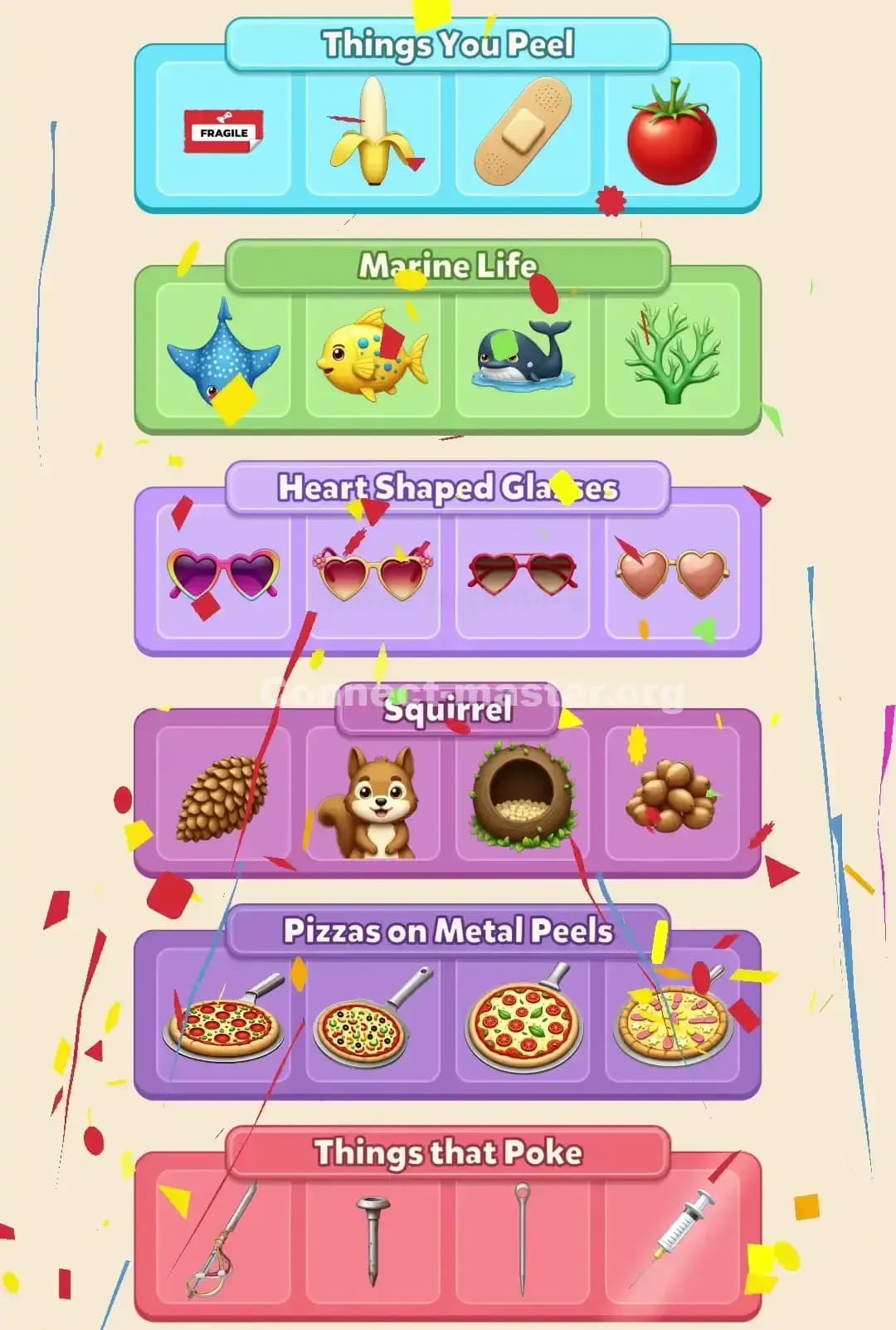 Connect Master Level 735 Screenshot