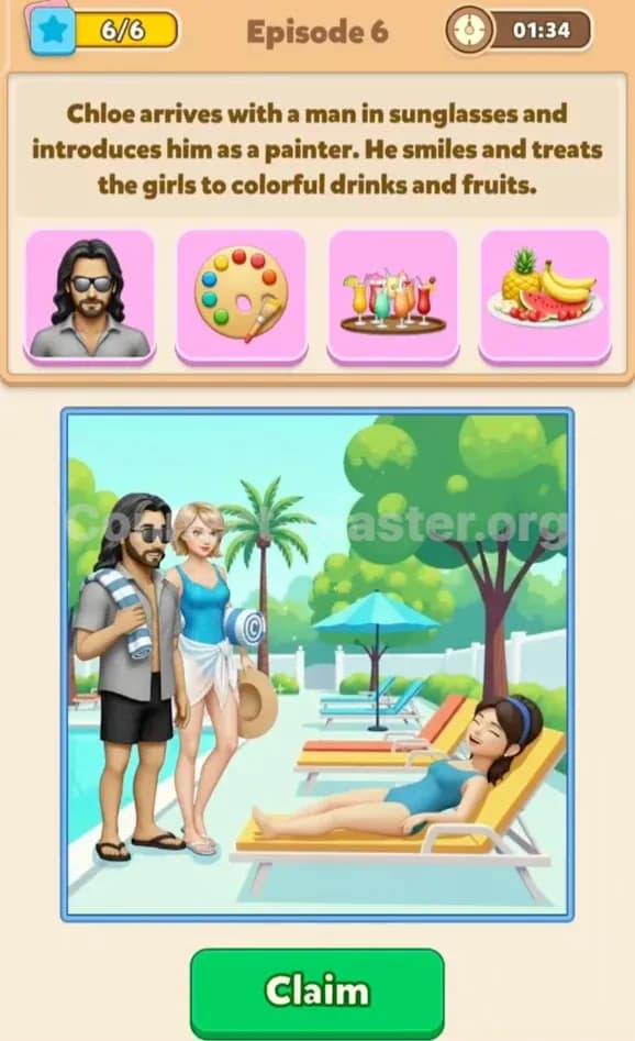 Connect Master Story Mode Answer Forbidden love in Paris Episode 6