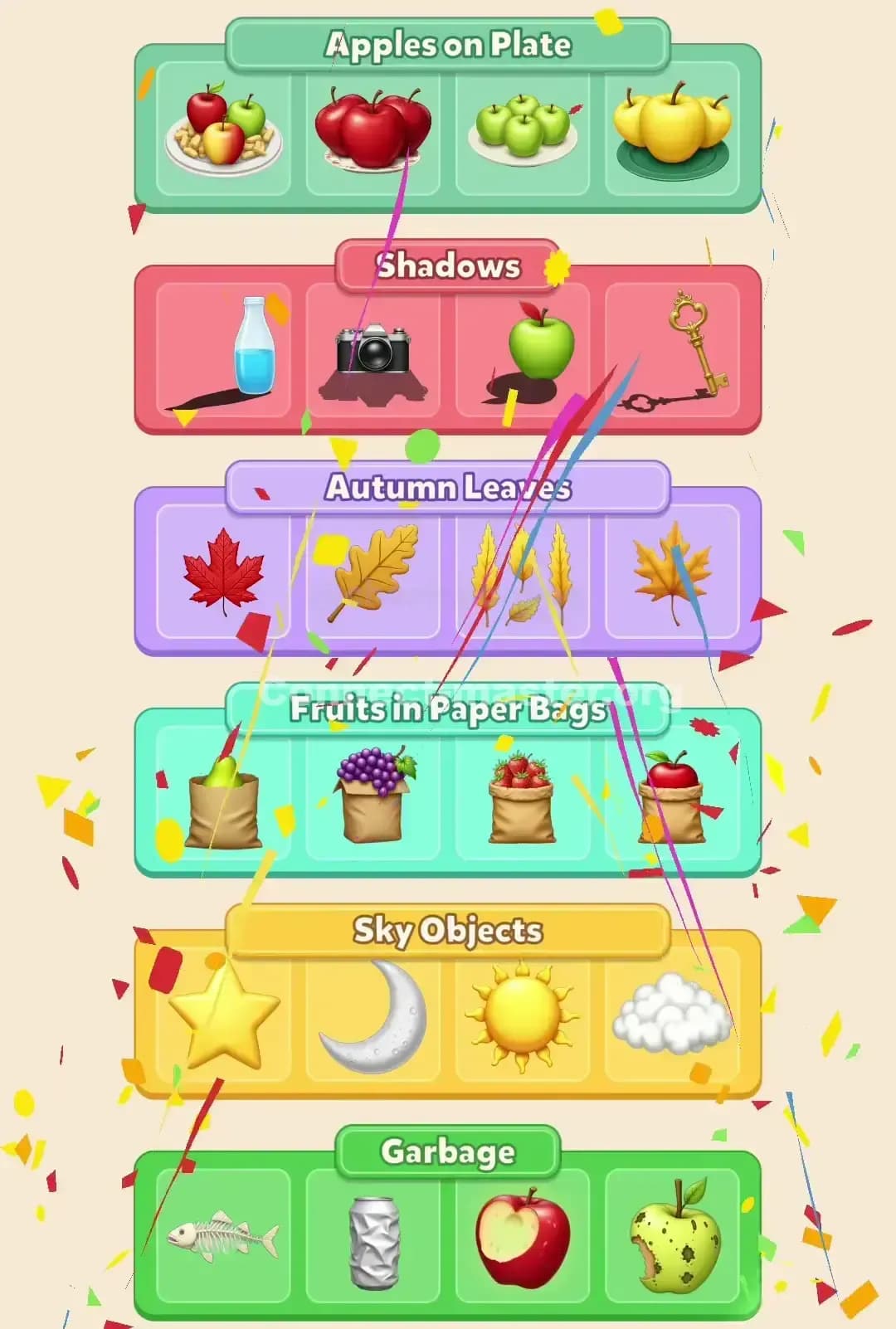 Connect Master Level 734 Screenshot