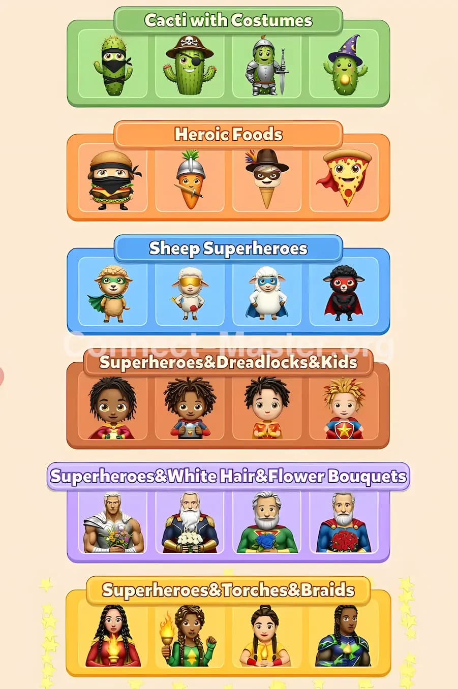 Connect Master Level 827 Screenshot