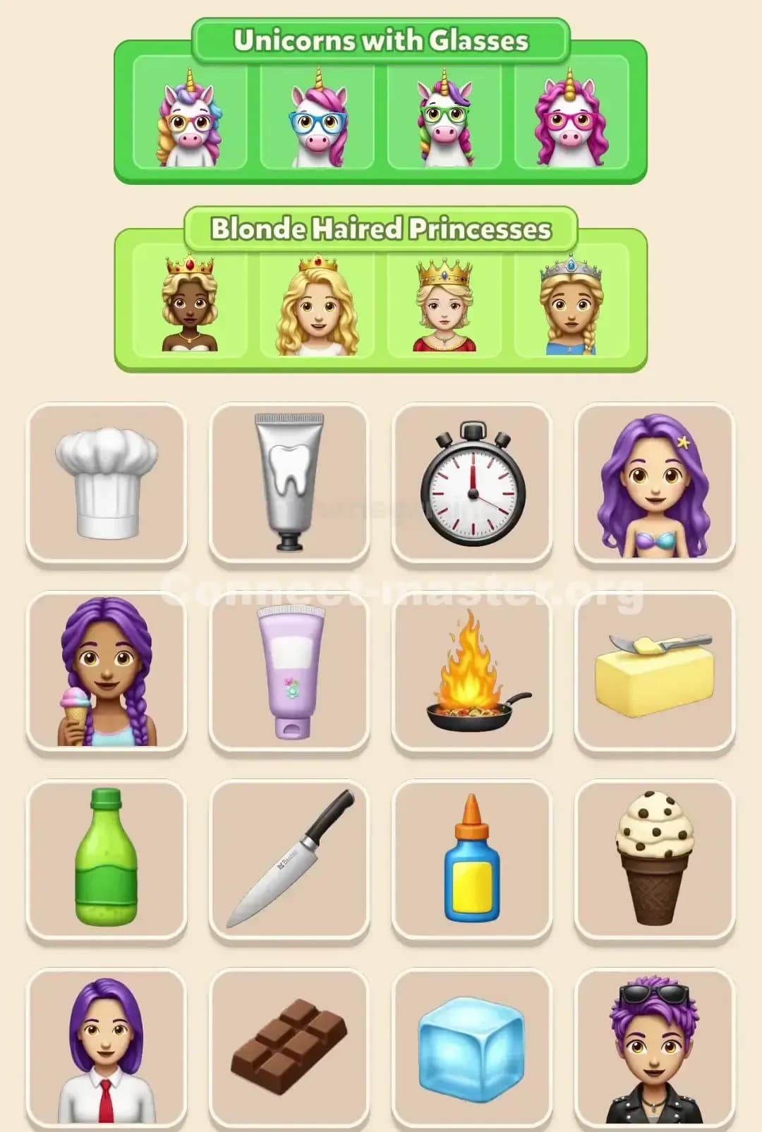 Connect Master Level 100 Solution 3