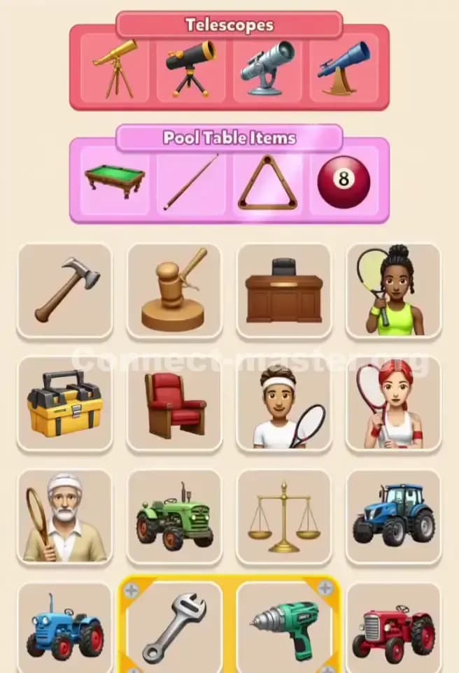 Connect Master Level 309 Solution 3