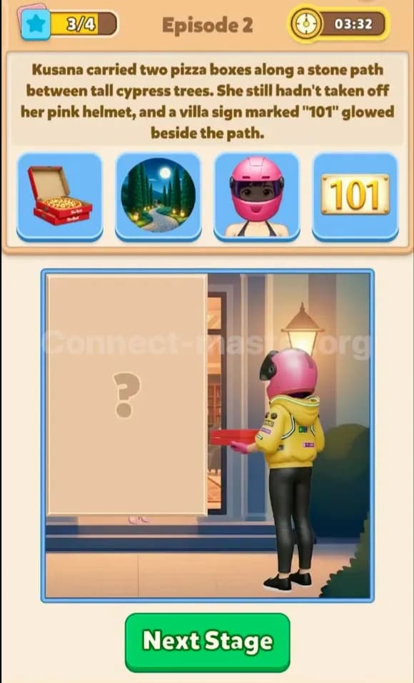 Connect Master Story Answer Out of Control Episode 2 Stage 3