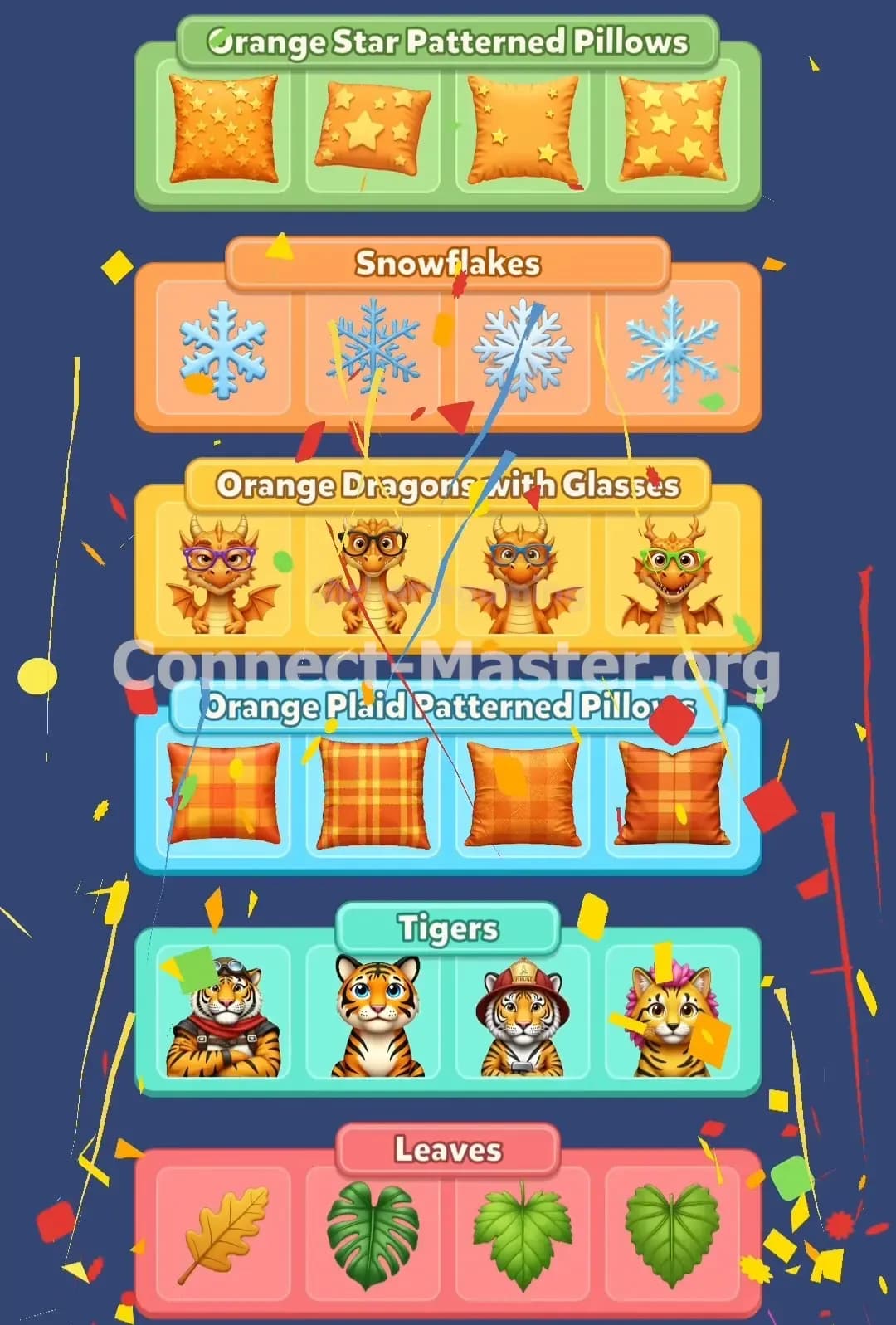 Connect Master Level 1261 Screenshot