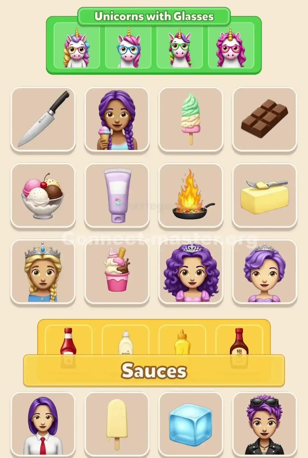 Connect Master Level 100 Solution 2