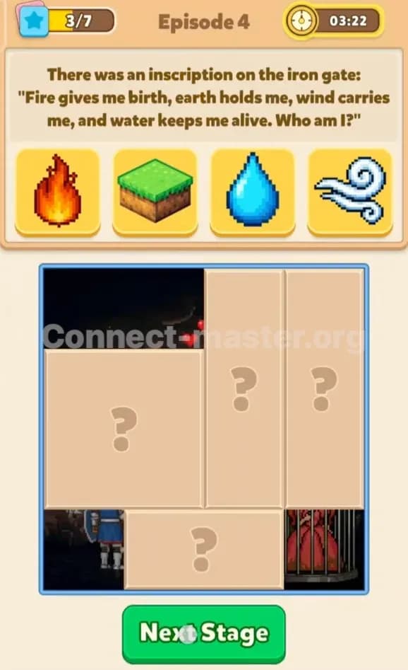Connect Master Story Answer Arcade Room Episode 4 Stage 3