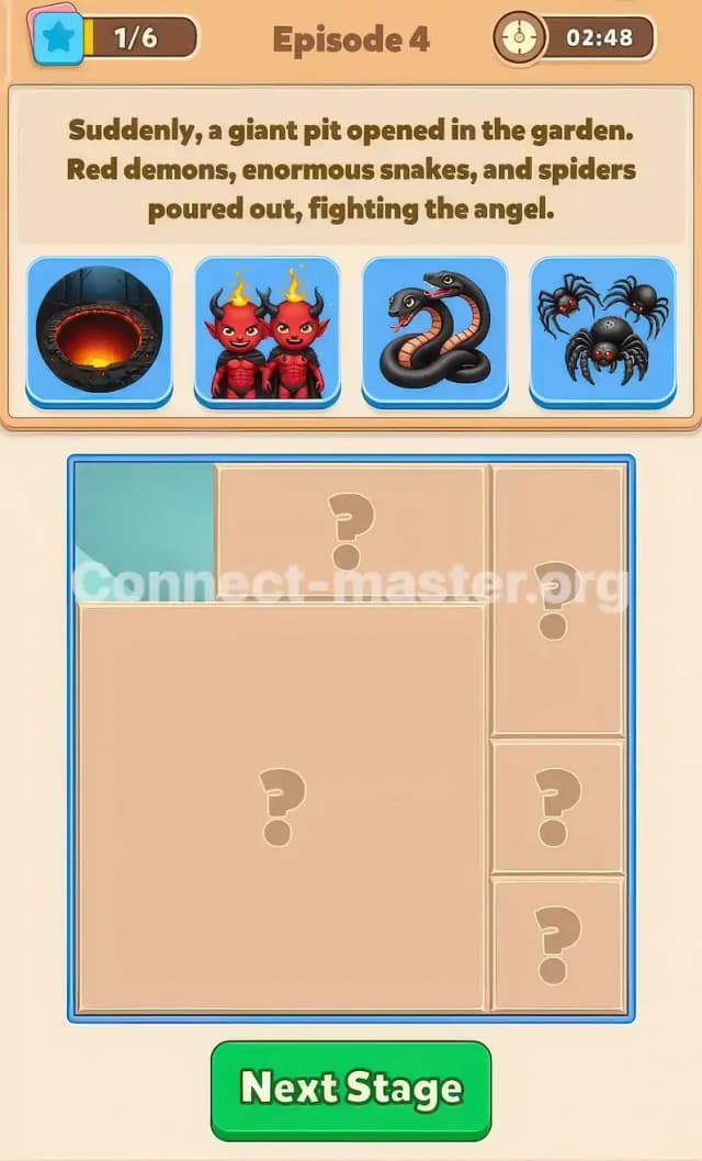 Connect Master Story Answer The Black Cat Episode 4 Stage 1