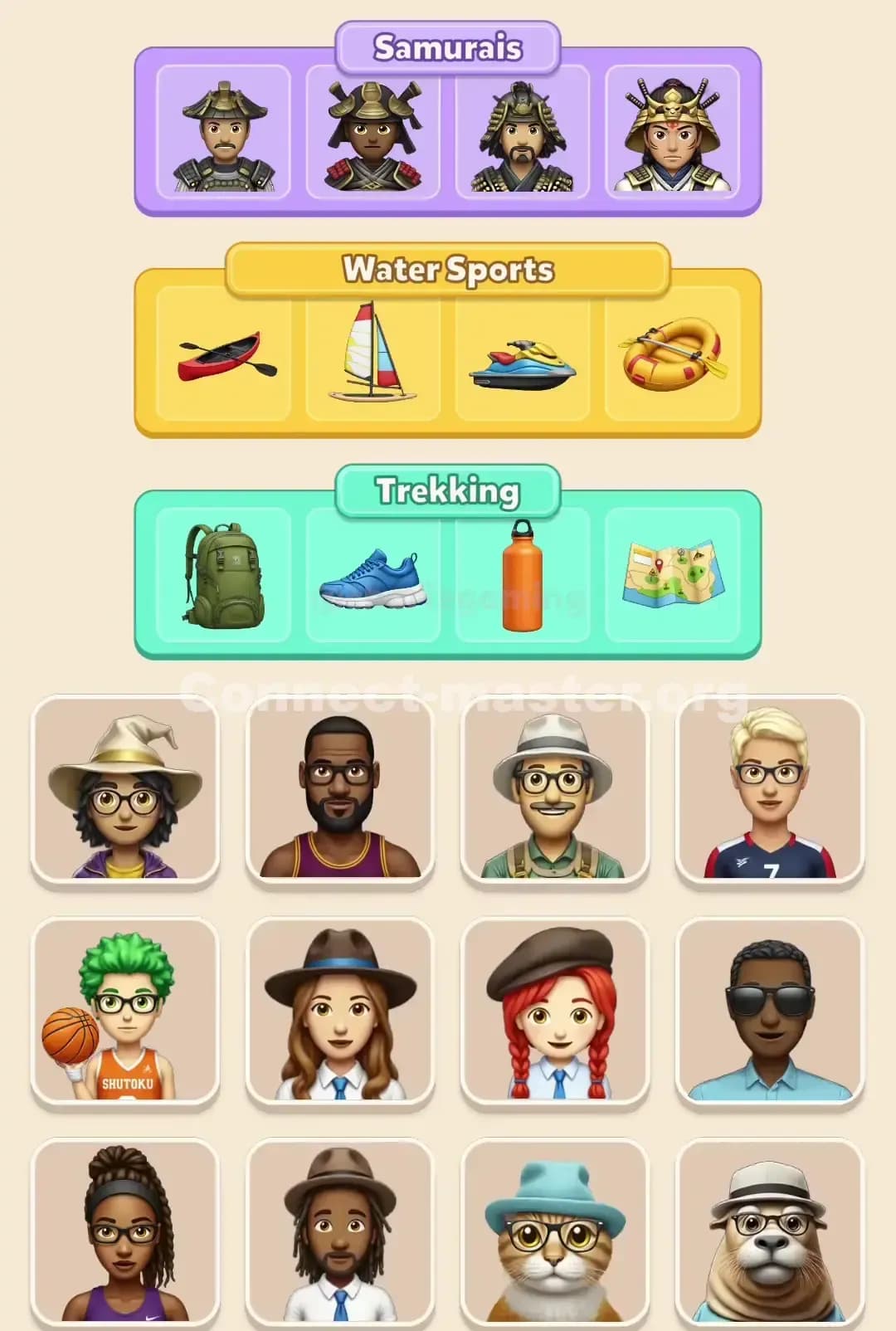 Connect Master Level 15 Solution 3